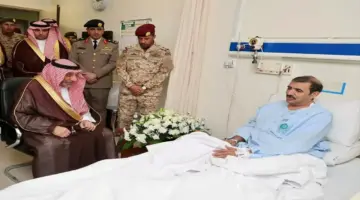 جلوي بن عبدالعزيز يزور قائد قوة المنطقة للاطمئنان على صحته – أخبار السعودية